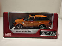 Колекційна іграшкова машинка Kinsmart Range Rover Sport (KT5312W) помаранчевий