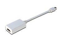 Адаптер Digitus mini DisplayPort to HDMI (AM/AF) 0.15m white (AK-340404-001-W)