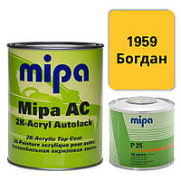 1959 Богдан Акриловая авто краска Mipa 1 л + отвердитель P25 0.5 л