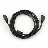 USB кабель CCF-USB2-AMBM-6, преміум якість USB 2.0 A-папа/B-папа, 1.8 м з феритовою серцевиною (CCF-