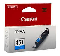 Чернильница Canon CLI-451C (Cyan) PIXMA MG5440/MG6340 (6524B001)