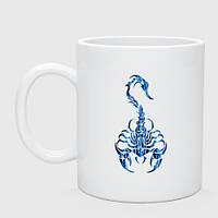 Чашка с принтом керамическая «Знак зодиака - скорпион»