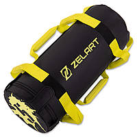 Мешок для кроссфита и фитнеса Zelart TA-7825-5 цвет желтый sh