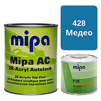 428 Медео Акрилова авто фарба Mipa 1 л + затверджувач P25 0.5 л