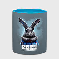 Чашка с принтом «Новый год Кролика - 2023» (цвет чашки на выбор)