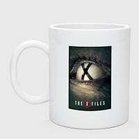 Чашка с принтом керамическая «X - Files poster»
