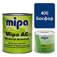 400 Босфор Акриловая авто краска Mipa 1 л + отвердитель P25 0.5 л