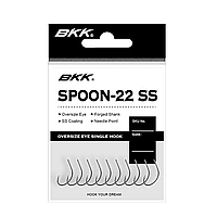 Гачок BKK для блешень Spoon-22SS #2 (A-ES-8146) 1