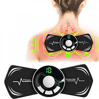 Электрический миостимулятор для тела беспроводной Микротоковый массажер EMS для шеи, ног, рук, ягодиц дубл