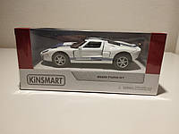 Колекційна іграшкова машинка Kinsmart Ford GT 2006 Kinsmart KT5092W інерційна, 1:36 (Білий)