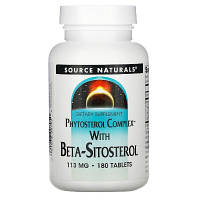 Травы Source Naturals Бета-Ситостерол 113мг, 180 таблеток (SNS-00705)