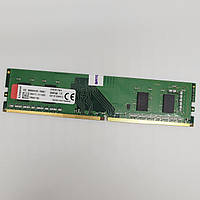 Оперативна пам'ять Kingston DDR4 4Gb 2400MHz PC4-19200U 1R8 CL17 (KVR24N17S6/4) Б/В