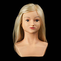 Учебный манекен Camille с плечами, натуральный волос, blonde