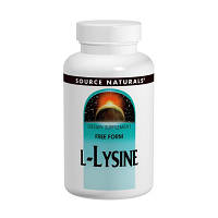 Амінокислота Source Naturals Лізин 1000 мг, 100 таблеток (SNS-00142)