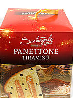 Панеттоне пасхальный Santangelo 1968 с кремом тирамису и кусочками шоколада 908 гр