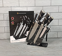 Набор кухонных ножей на подставке Edenberg EB-3613 (9 предметов)