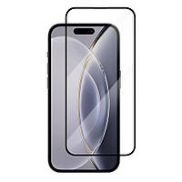 Защитное стекло Glasscove для Apple IPhone 15 Pro Max 2.5D 9H Full Cover (00804) дубл