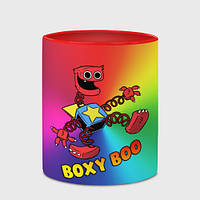 Чашка с принтом «Project Playtime: Boxy Boo» (цвет чашки на выбор)