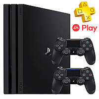 Sony PlayStation 4 Pro | PS Plus + EA Play 5 днів, 2 геймпади