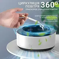 Розумна смарт-печивина самозагасальна бездимна попільниця AROMA 469-7