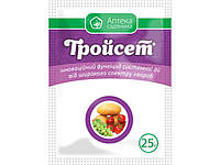 Препарат Тройсет в.г. 25г - [Тріафіт] (Яблуні, виноград, томати, огірки, картопля) ТМ АПТЕКА САДІВНИКА