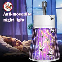 Электрическая лампа, ловушка от комаров и мух  Electronic shock  дубл