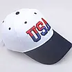Біла кепка блайзер напис USA. Стильна бейсболка, блайзер, кепка. Молодіжний блайзер унісекс., фото 8
