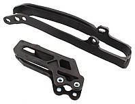 Захист свінгарму (маятника) Polisport Chain guide + swingarm slider - Kawasaki [Black]