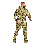 Тактичний спортивний костюм Basic Hood 3.0 Multicam, фото 3