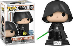 Фігурка Funko Pop Exclusive Фанко Поп Star Wars Luke Skywalker Зоряні війни Люк Скайволкер 10 см S LS GW 501