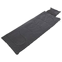 Спальный мешок одеяло с подголовником CHAMPION SY-4140 цвет серый se