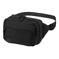 Сумка поясная Helikon-Tex RAT Waist Pack-Cordura-Black,прочная вместительная сумка НАТО через плече черная