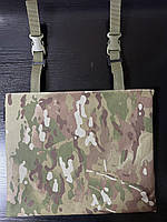 Армейская тактическая сидушка зсу, военное сидение мультикам, поджопник тактический cordura одинарный he858
