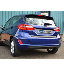 Кромка багажника OmsaLine для Ford Fiesta 2017- рр. Нержавіюча сталь