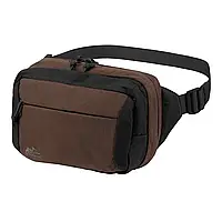 Сумка поясная Helikon-Tex RAT Waist Pack-Earth Brown/Black,прочная вместительная сумка через плече коричная