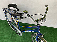 Велосипед дорожный Украина LUX 28" женский открытая рама Синий