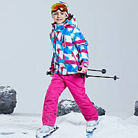 Детская лыжная зимняя курточка Dear Rabbit HX-36 дубл