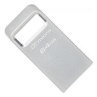 Флэш память Kingston DataTraveler Micro 64Гб/USB 3.2 Gen1/200 МБ/с