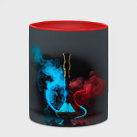 Чашка с принтом «Кальянка» (цвет чашки на выбор)