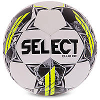 Мяч футбольный SELECT CLUB DB FIFA Basic V23 CLUB-4WGR цвет белый-серый se