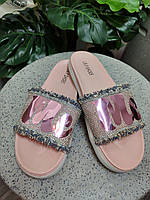 Шльопанці 401 рожеві