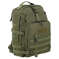Рюкзак тактический штурмовой трехдневный SILVER KNIGHT TY-043 размер 45х30х15см 21л Оливковый