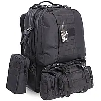Рюкзак тактический штурмовой трехдневный SILVER KNIGHT TY-213 размер 50х34х15см 26л Черный