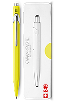 Ручка Caran d'Ache 849 Pop Line Fluo желтая + box 0,7 мм 849.970 (7630002316811)