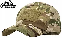 Бейсболка Helikon-Tex® BBC Cap - NyCo Ripstop-Multicam,тактическая кепка с велкро для шевронов НАТО мультикам