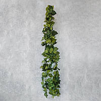 Декоративная искусственная зеленая гирлянда "Виноградная лоза" 2 метра