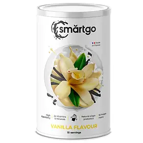 Сбалансированный коктейль со вкусом Ванили Smart Go Vanilla,15 порций, Франция