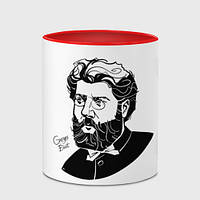 Чашка с принтом «Georges Bizet» (цвет чашки на выбор)