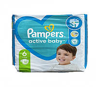 Детские одноразовые подгузники Pampers Active Baby 6 13-18 кг 32 шт