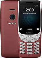 Кнопковий телефон 2.8" Nokia 8210 48/128Mb 4G 2-SIM Red Factory Recertified